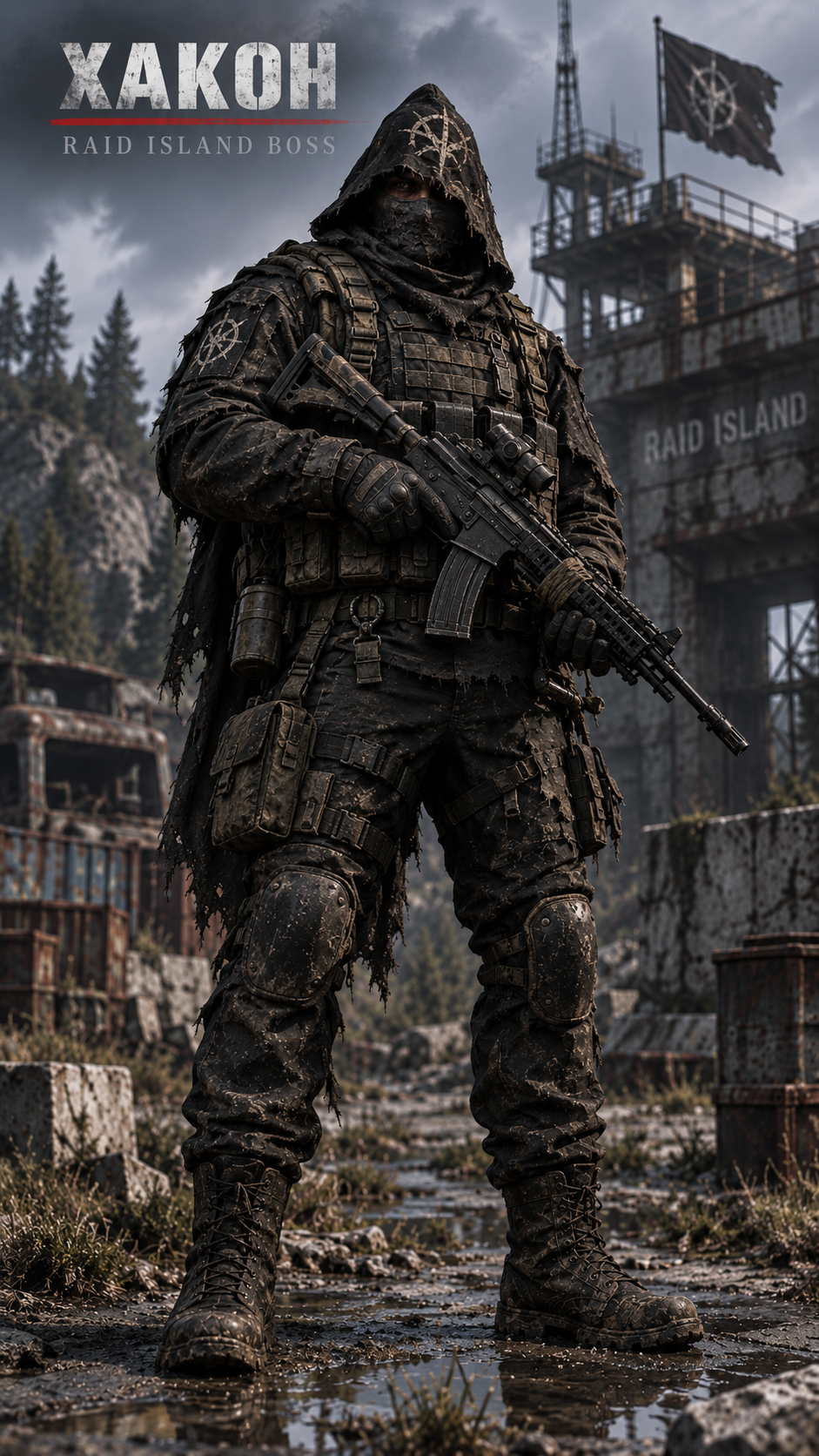 ХАКОН — босс RAID ISLAND
