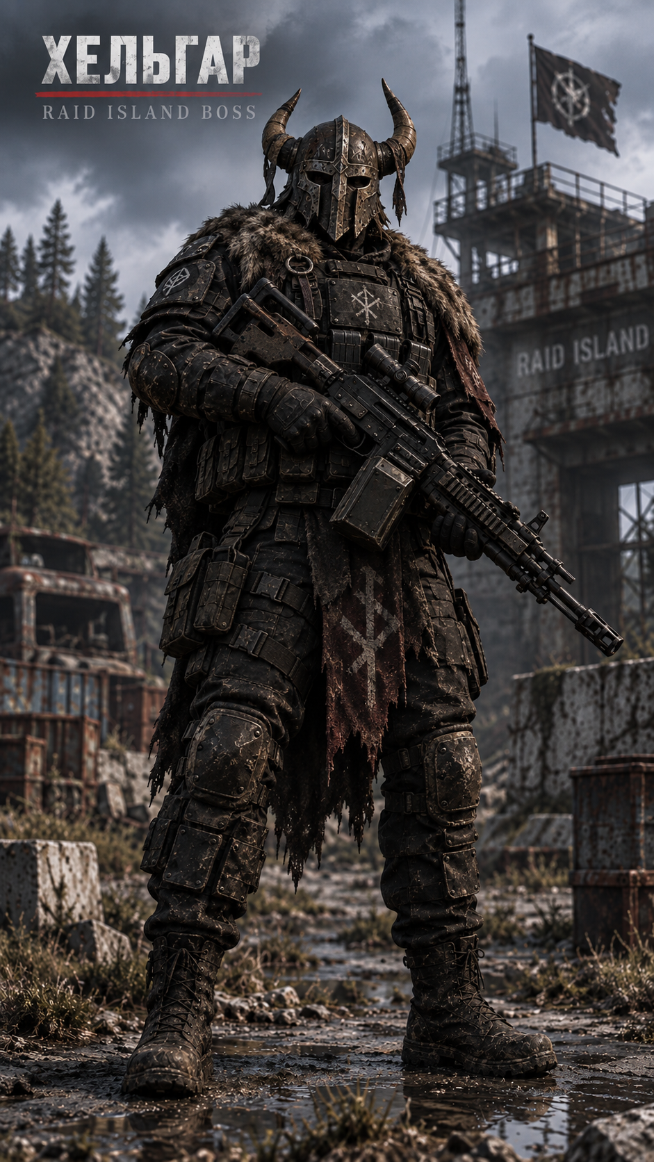 ХЕЛЬГАР — босс RAID ISLAND