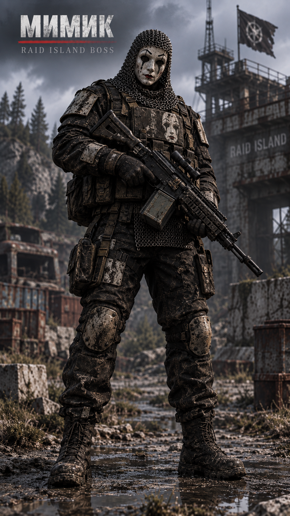 МИМИК — босс RAID ISLAND